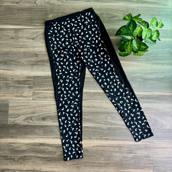 PINK Victoria's Secret Ultimate Featherweight Floral Mesh Panel Leggings Size M - Picture 14 of 15